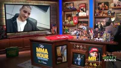 Ariel Helwani to Sean Strickland: &quot;Bro, I was at the bar watching MMA when you were in your father's nut sack.&quot;