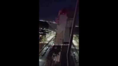 Ukrainian drone hits a building in Moscow, Ramenskoye District. 10 September 2024