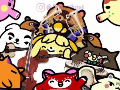 I Spent 5 Days on This. The Animal Crossing Crew Jamming to the New Horizons Theme