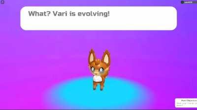 no way guys i totally found vari's water evolution!!!!