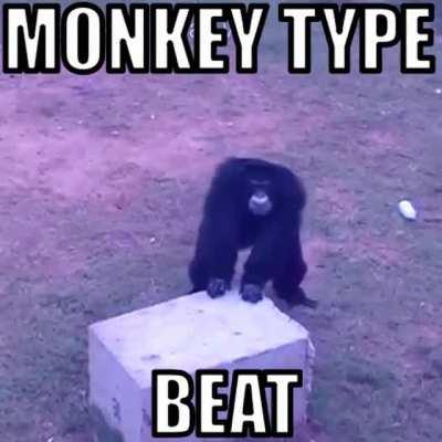 monkey beat goes hard though 😳😳