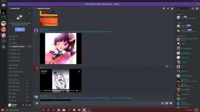 My friend tried to play two videos are once on Discord