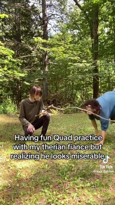 Therian's Quad practice : r/CringePurgatory