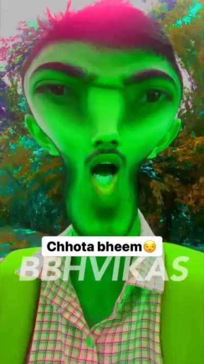 Chhota Bheem se chhota nunnu hogaya