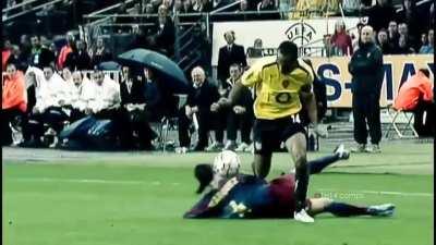 Thierry Henry's flair was crazy