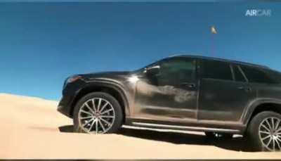 Mercedesd Benz created a &quot;jumping&quot; mode to help get their SUV models out of mud and sand so naturally people are now using it to flex in urban areas.