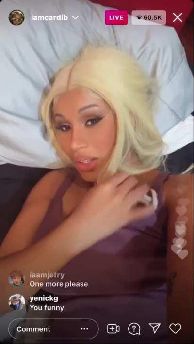 Cardi B Nip Slip