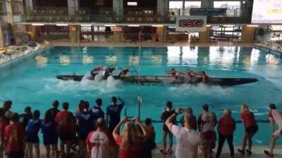 Polish Dragon Boat Racing, also known as Tug of Oars