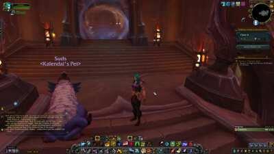 Here I am listening to Jaina's story and my pet ate her. Jiana tormented again