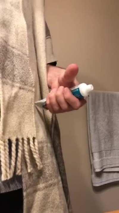 Brushing your teeth after playing Ghost of Tsushima all day