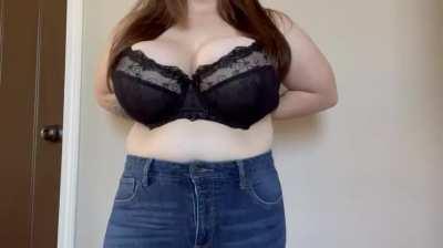 they look big in a bra but massive without one