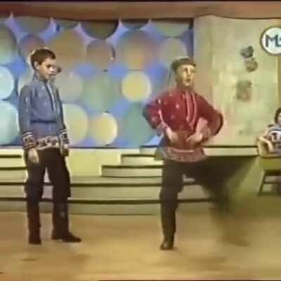 dance battle in slavic style