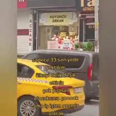 Artan kaçak ve sığınmacı nüfusuna tepki gösteren bir vatandaş: 