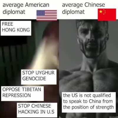 Chad Chinese Diplomat vs Virgin US Diplomat