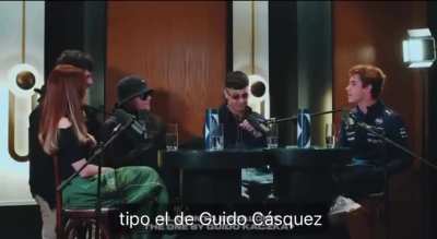  Bizarrap contó que lo conoció a Duki en el Quinto Escalón y Colapinto preguntó si era el programa de Guido Kaczka.