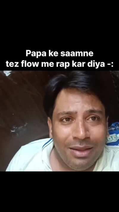 Rap karne ka tarika thoda tez hai 😅