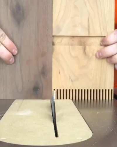 Cutting the box joints