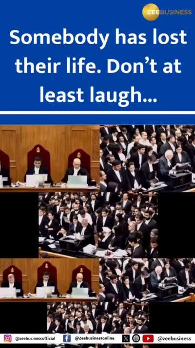 Kapil Sibal’s insensible laugh in SC today 