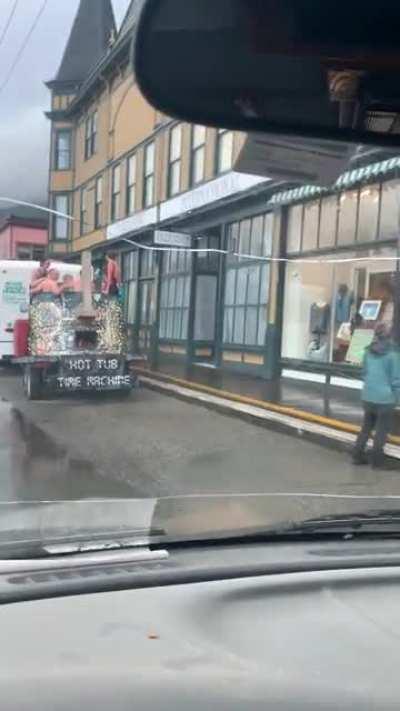 The things you see on Alaskan streets