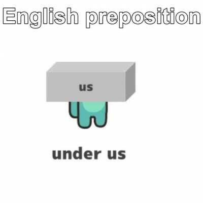 English preposition