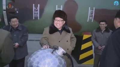 Kim Jong Un inspecting ICBMs with Glimpse of Us playing