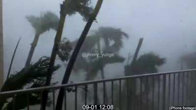 Hurricane Dorian in marsh harbour, Bahamas