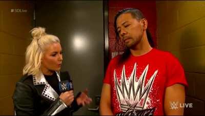 Shinsuke Nakamura hilarious interview with Renee Young