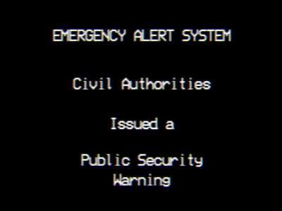 Local Civil Authority: Kentucky Public Security Warning