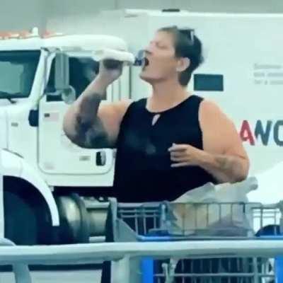 HMF while I drink straight Ranch Dressing.