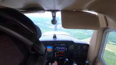 This student pilot loses engine and still manages to land in a field!