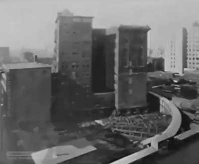 In 1930 the Indiana Bell building was rotated 90°. Over a month, the 22-million-pound structure was moved 15 inch/hr... while all 600 employees still worked there. There was no interruption to gas, heat, electricity, water, sewage, or the telephone servic