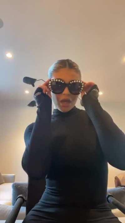 In black bodysuit (From her tiktok)