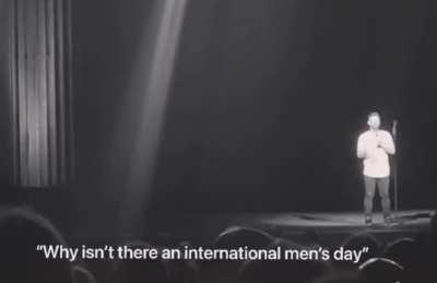 Why there is no men’s day