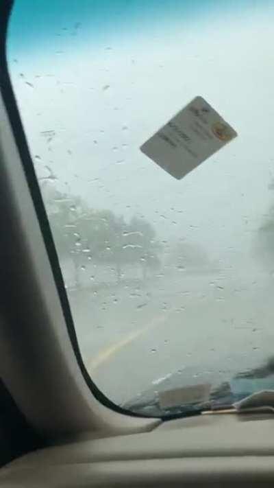 Crazy thunderstorm. I like my commentary, and I didn’t know where else to post it.