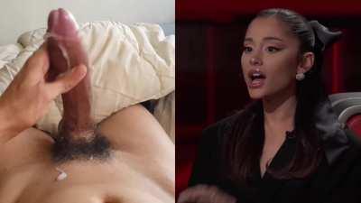 Ariana Grande Cum reaction