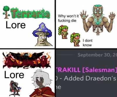 terraria lore vs calamity lore (remastered)