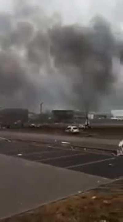 Aftermath of a rare tornado in southern Czechia that partially destroyed several towns on 24th June 2021