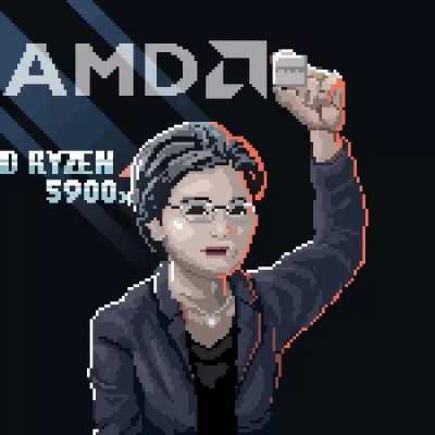 [tekwendell on Twitter] This is basically the .gif summary of the @AMDRyzen presentation with @LisaSu (Thanks for the pixels @BryanHeemskerk)