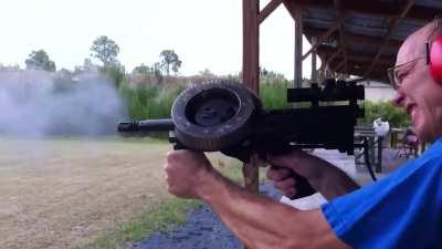 Two Americans 180s merged and firing simultaneously 