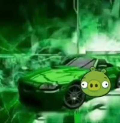 Angr Birds Bad Piggies Car Drip