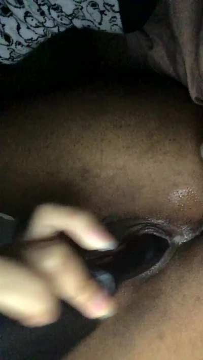 My creamy ebony pussy