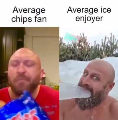 chips fan vs ice enjoyer