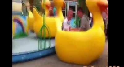 WCGW spinning a duck at 300rpm