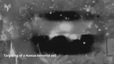 IDF drones spotted Hamas militants transporting weapons in a vehicle, which was then targeted by drone and the fleeing militants tracked and also struck. January 14