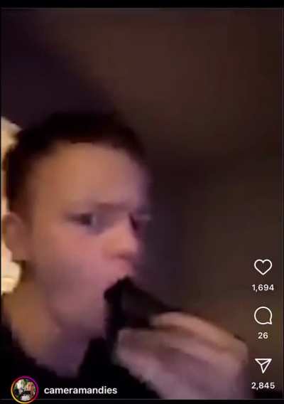 Guy puts a loaded gun in his mouth to be funny then shoots his friend