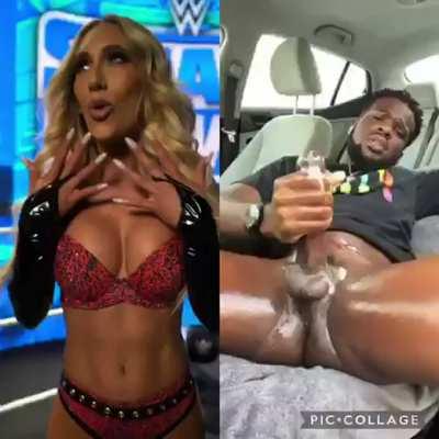 Carmella loves it when men cum watching her