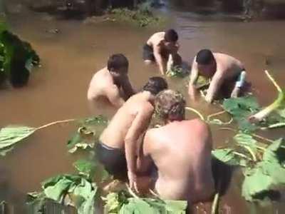 WCGW unclog a manhole