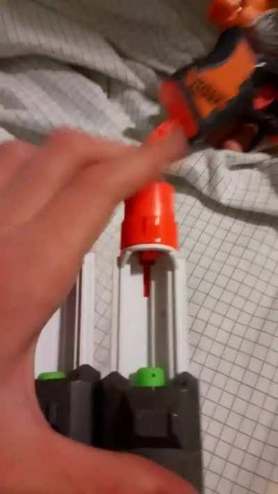 Double-Barreled Nerf Gun