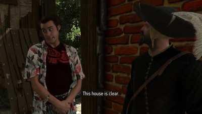 Ace Ventura in The Witcher 3