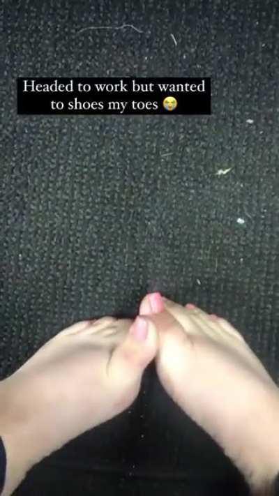 Sexy ass toes